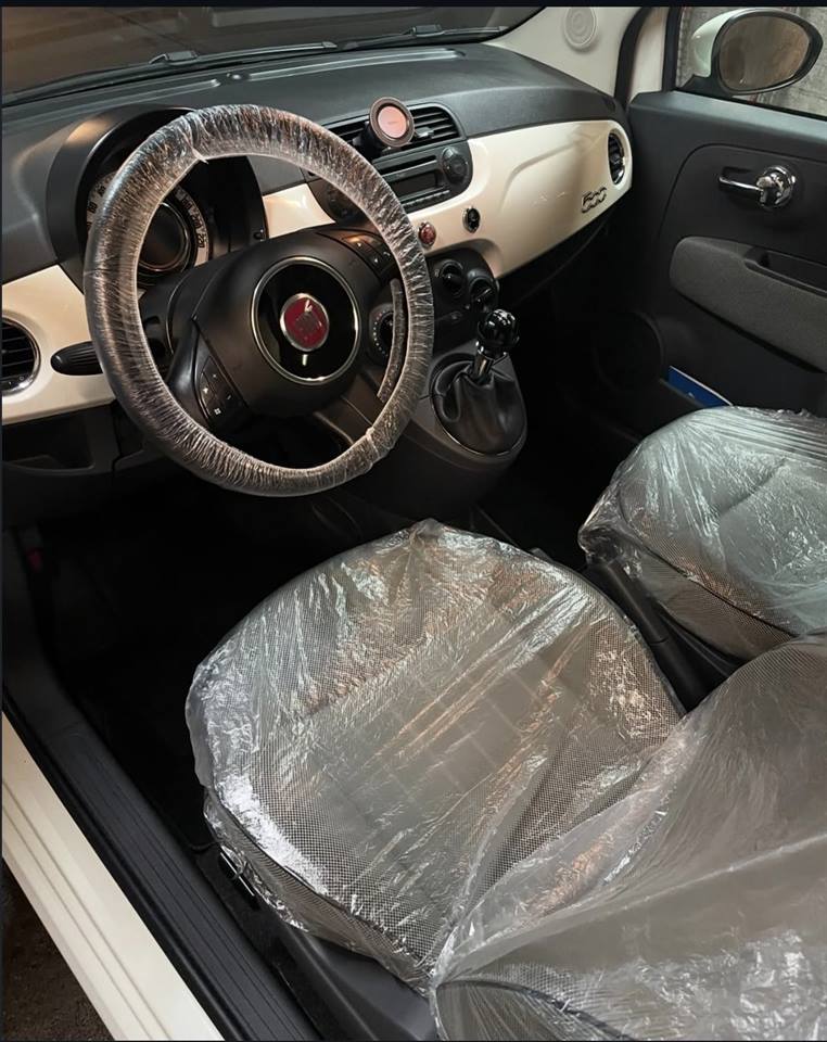 Fiat 500, Innenraum nach der Aufbereitung