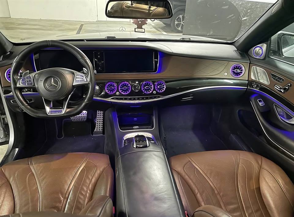 Mercedes S-Klasse, Innenraum vor der Aufbereitung